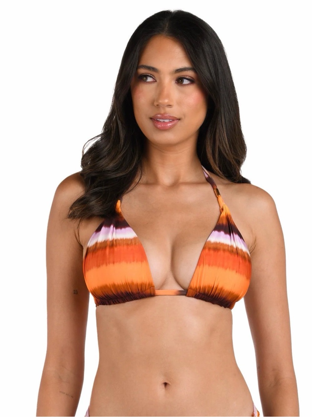 La Blanca Women’s Upon Horizon Halter Bikini Top Size 14